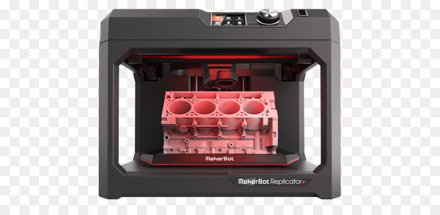 MakerBot Replicator + stampa 3D di MakerBot Nero SMART EXTRUDER+ stampante 3D estrusore - Stampante