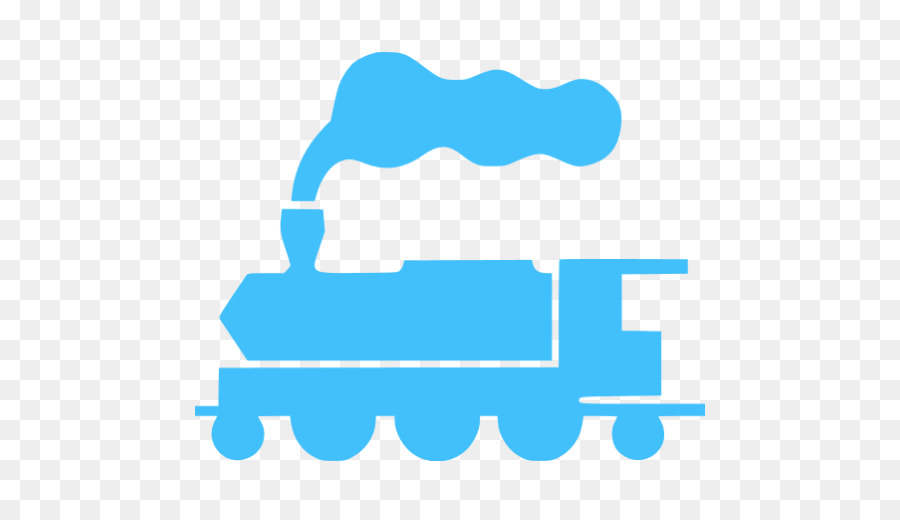 Blue Train Rail transport clipart Lokomotive - Zug