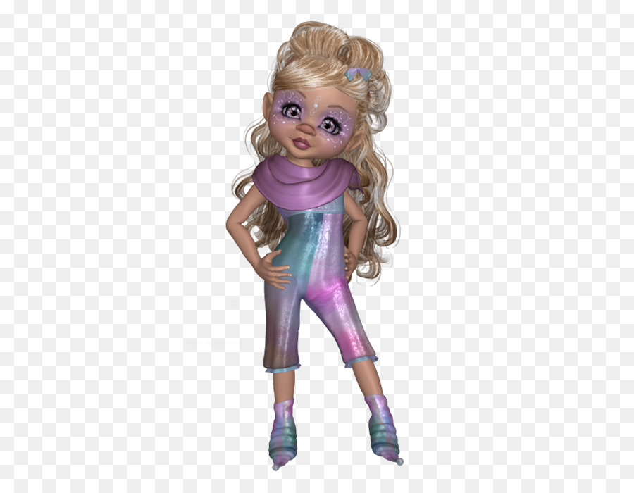 Barbie-Figur Purple, Kleinkind, Charakter - Bernstein