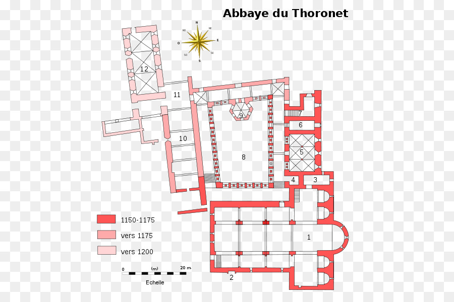 Le Thoronet Abbey Zisterzienser Kloster Les Abbayes - unterhalten