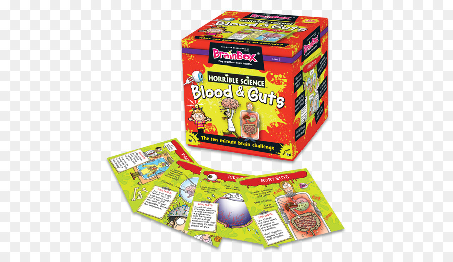 Giocattolo Verde Giochi da tavolo Brainbox Orribile Scienza Sangue e Budella Verde Giochi da tavolo Brainbox Orribile Scienza Sangue e Budella - giocattolo