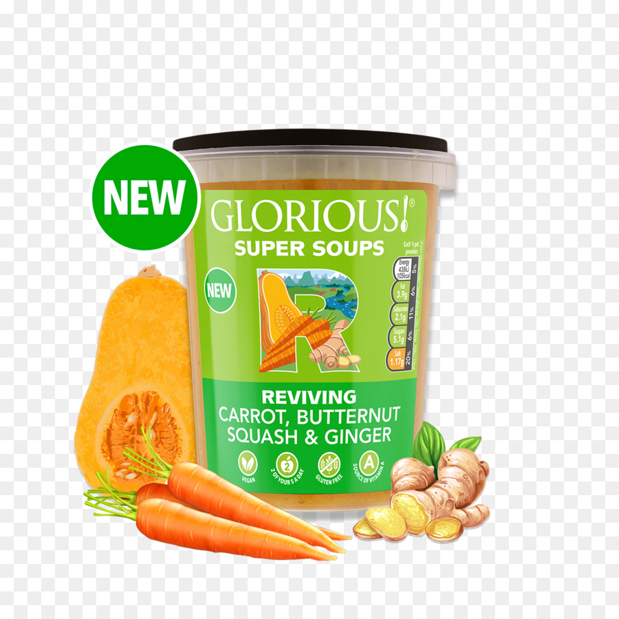 Suppe, Vegetarische Gerichte Baby-Karotten Gemüse Essen - frischer Ingwer