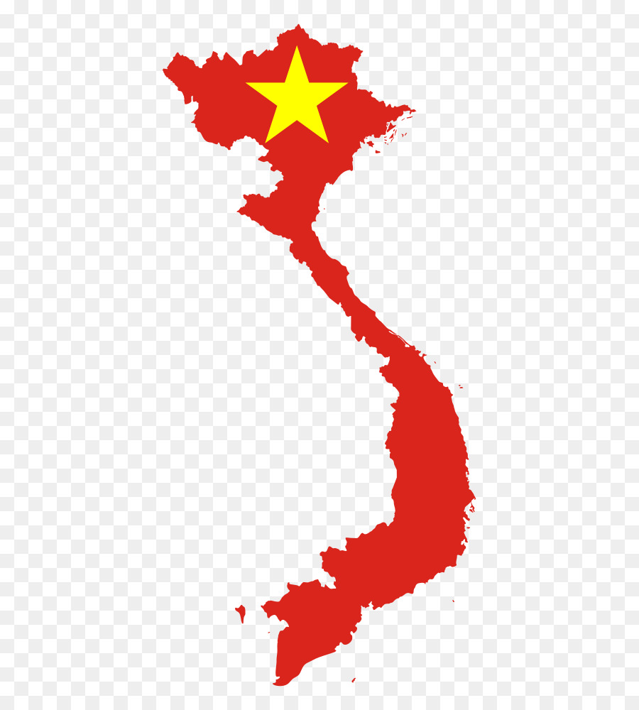 Bandiera del Vietnam Clip art grafica Vettoriale della bandiera Nazionale - mappa
