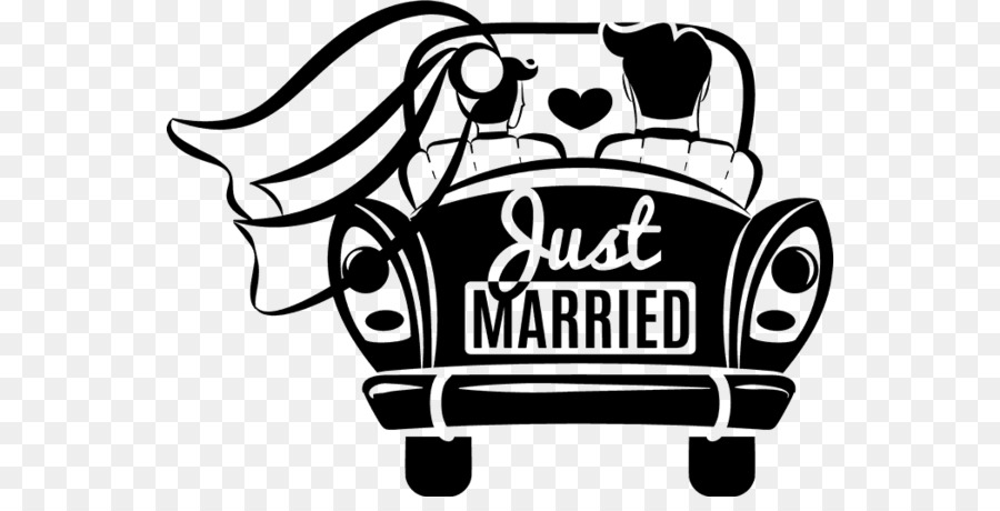 car clip art der ehebild zeichnen  just married auto png