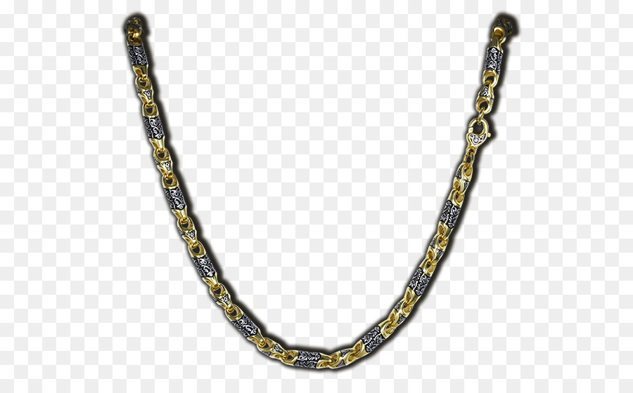 Halskette Kette Schnürsenkel Perlen Metall - Halskette