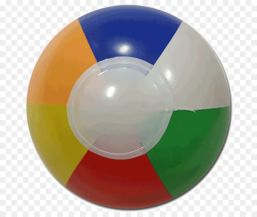 Sfera in materiale plastico - quattro palloni da spiaggia di pagina da colorare
