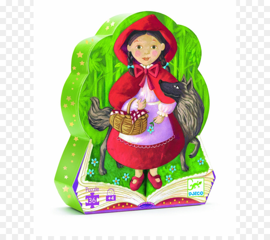 Jigsaw Puzzles Little Red Riding Hood Spielzeug Djeco - Spielzeug
