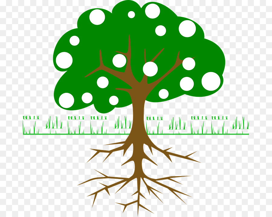 Clipart Baum Openclipart-Filiale Root - Baum