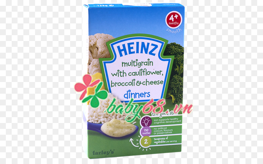 Baby Food Heinz Broccoli Latte di Cavolfiore al formaggio - fiore di albicocca