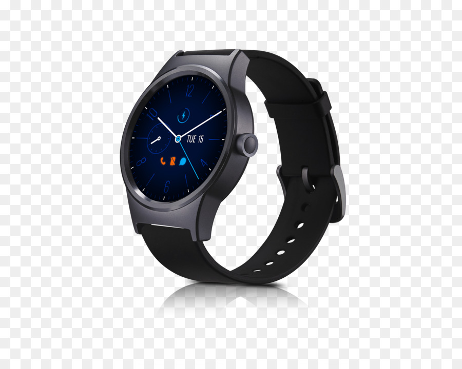 Alcatel Handy Alcatel Bewegen Zeit TCL MOVETIME Smartwatch Leder Oder / Blanc montres intelligentes Wi-Fi - smartphone Uhren 2016