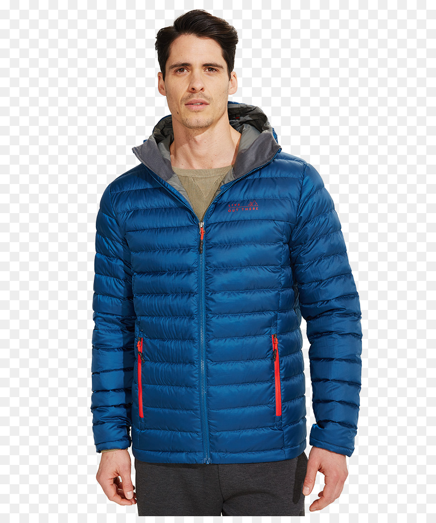 Felpa Maglione Abbigliamento Giacca - giacca blu con cappuccio