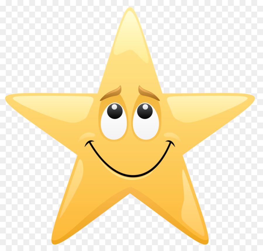 Smiley Starfish Cartoon Angolo Di Linea - sorridente