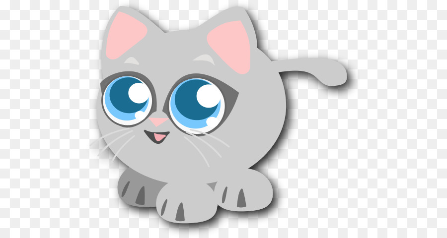 Kätzchen Katze Clip art Vektor Grafiken Niedlichkeit - Katze transparent