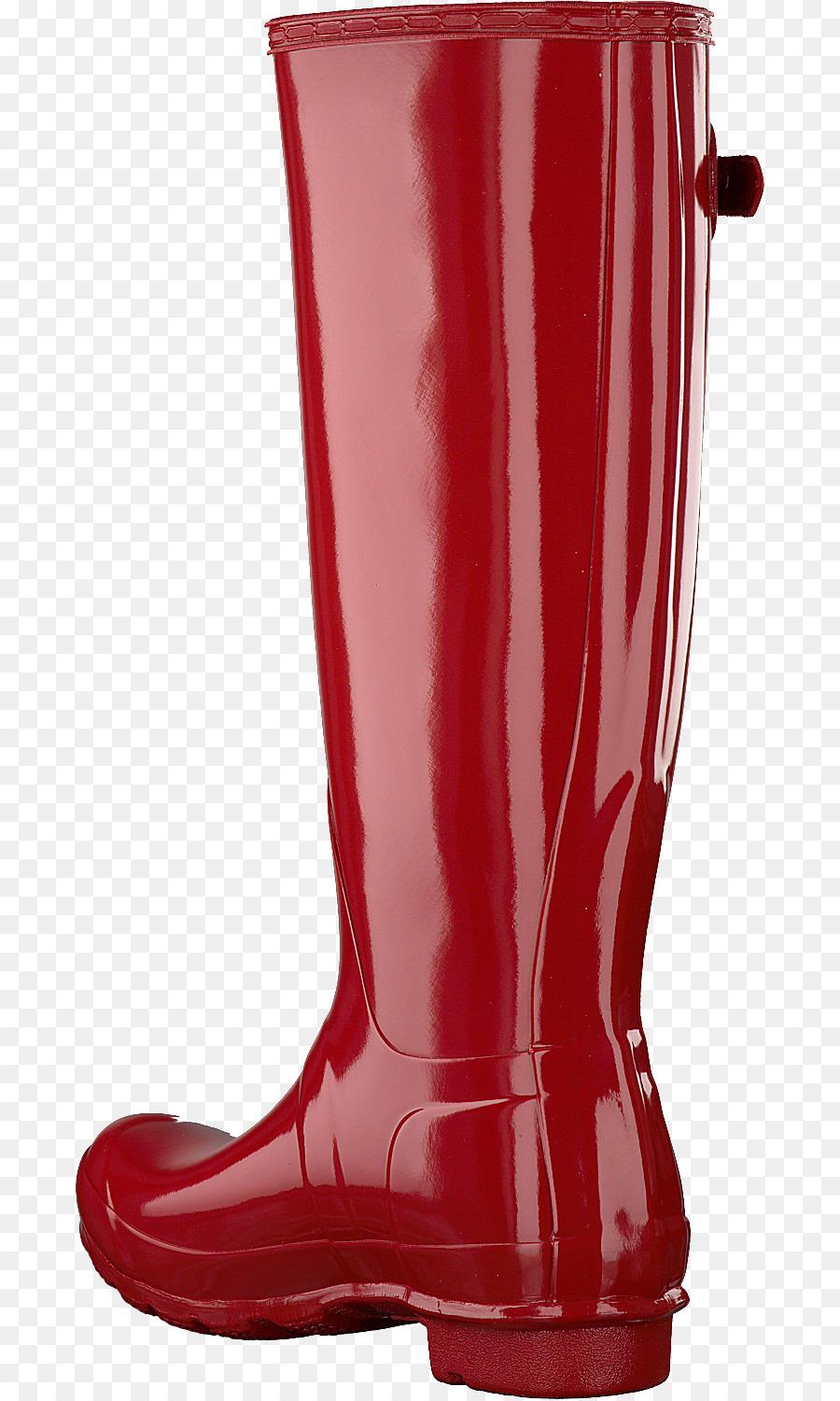 Schuh-Reitstiefel Hunter Boot Ltd Textil Rot - ralph lauren rot Schuhe für Frauen