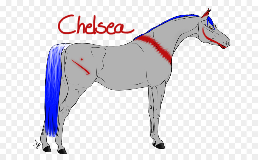Mähne Mustang Stallion Mare Halter - Chelsea Grin