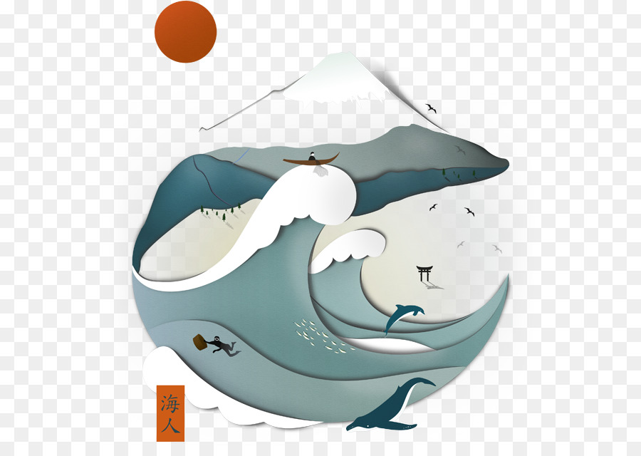 Porpoise design del Prodotto Cetacei - polpo sashimi