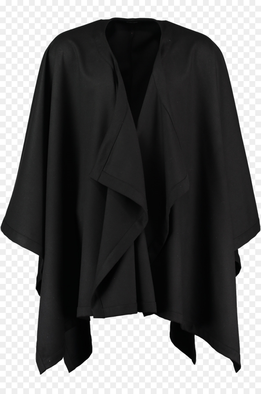 Cape May Sleeve Mantel Hals Poncho - Mode Umhang