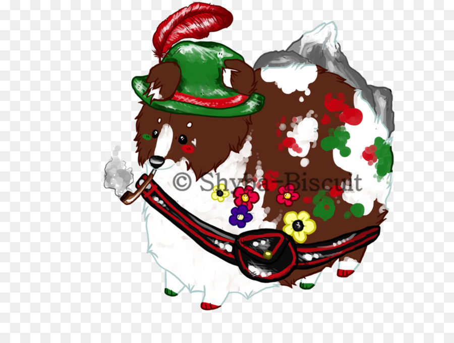 Babbo Natale, ornamento di Natale albero di Natale il Giorno di Natale del Cibo - 1 ° dicembre
