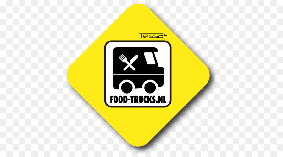 Verkehrszeichen Logo Marke Produkt design - Food truck Logo