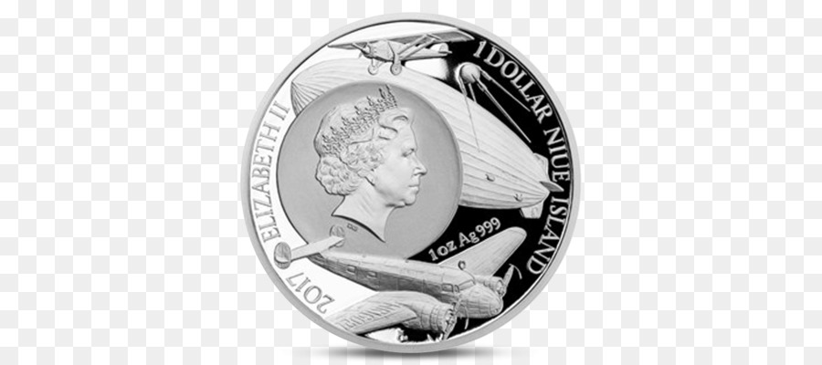 Silbermünze Silber Münze Flug Niue - sputnik starten