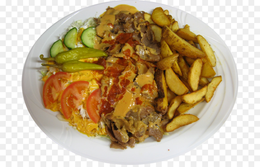 Khoai tây chiên kiểu địa trung Hải hy lạp món ăn Chay ẩm thực châu Âu - Iskender kebab
