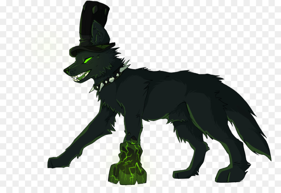 Hund, der Schwarze wolf DeviantArt Digitale Kunst - böse schwarze wolf art