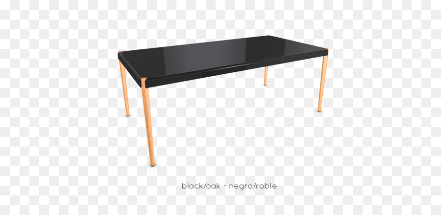 Tavolini da caffè della Linea di Prodotti di design, Angolo - tavolo da pranzo nero