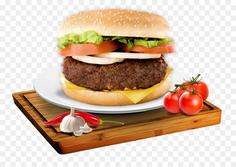 Cheeseburger Buffalo-burger Hamburger Whopper, Chili-Arten - Chili Burger