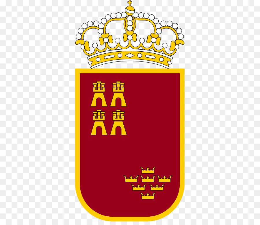 Stemma della Regione di Murcia, Stemma della Regione di Murcia, T-shirt Escudo de Murcia - significato del cappotto salvadoreno