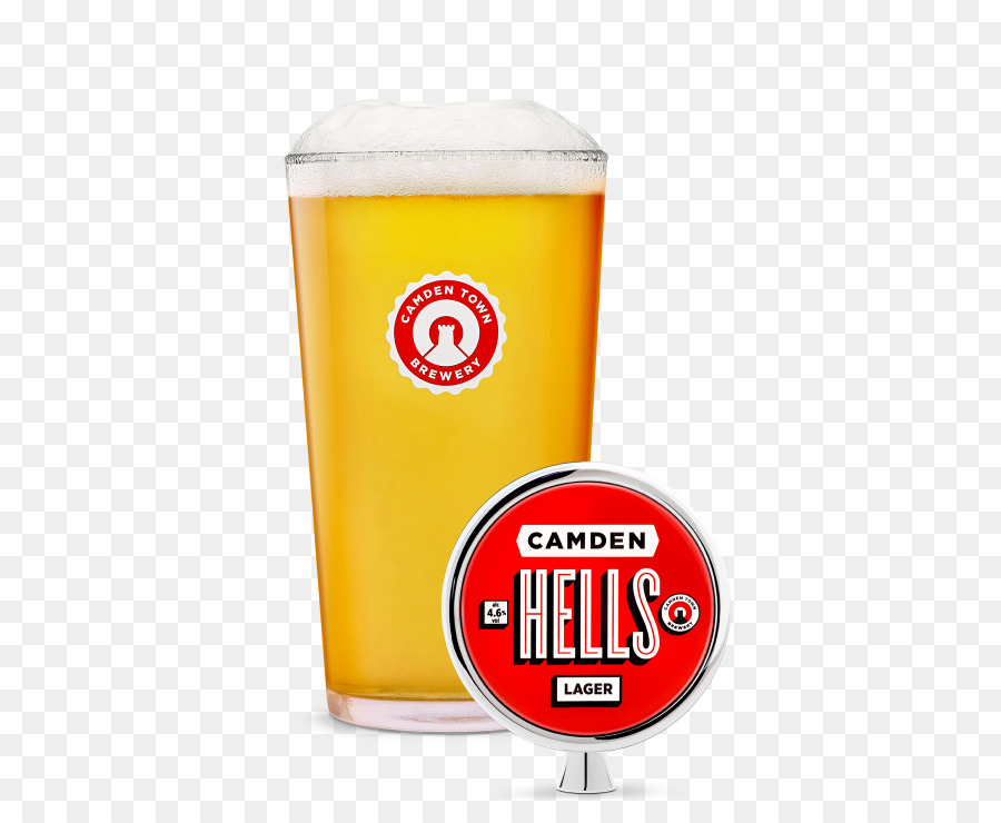 Lager Bier Pint Glas Imperial pint Helles - Camden Town