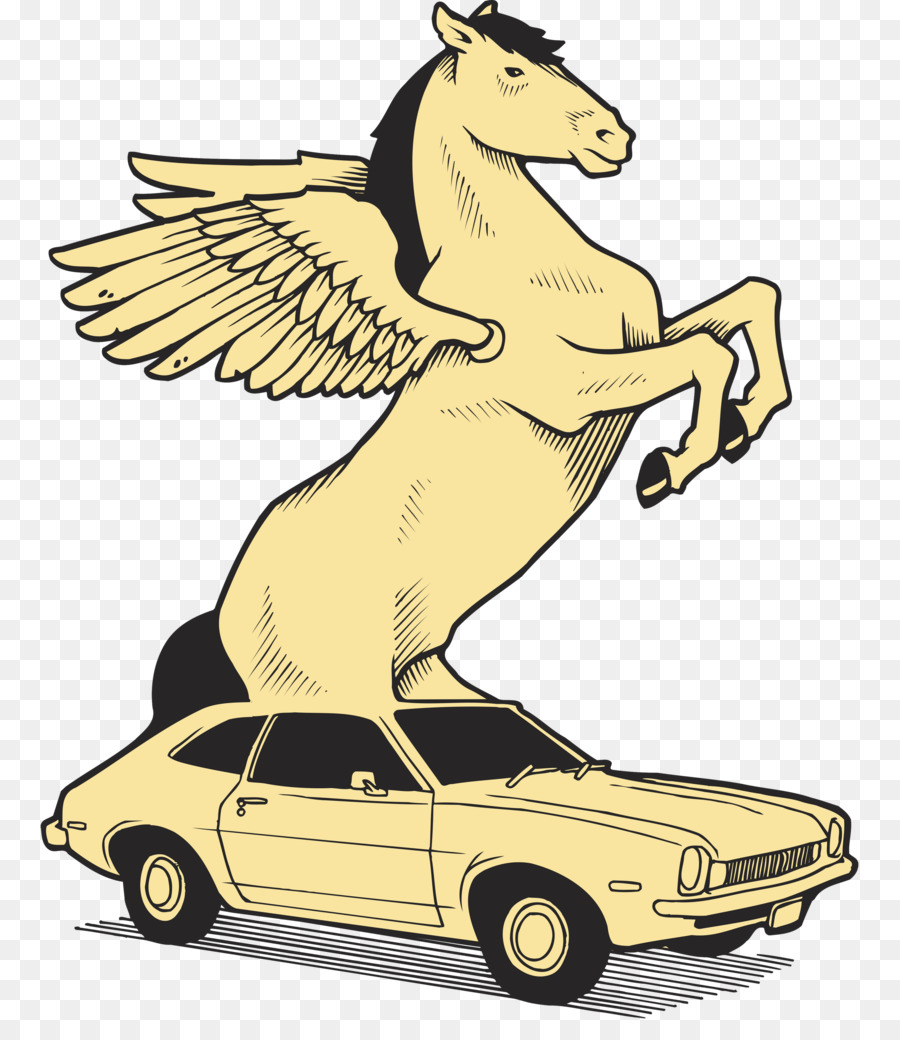 Cartoon ClipArt Abbildung - power Ponys logo