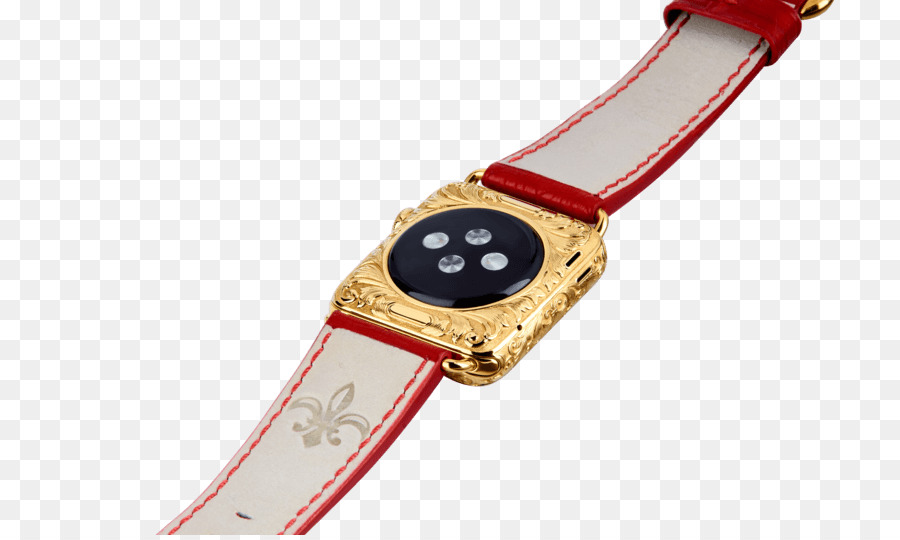 Apple Watch Series 3 cinturino di Orologio Noblesse - La polvere d'oro 24 carati