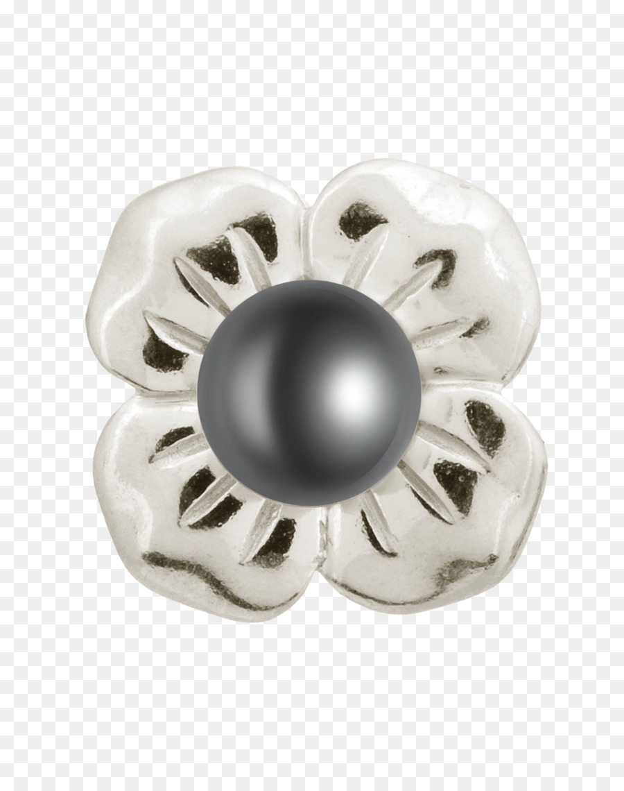 Ohrring Schmuck Charm Armband Silber - Silber Blume ring