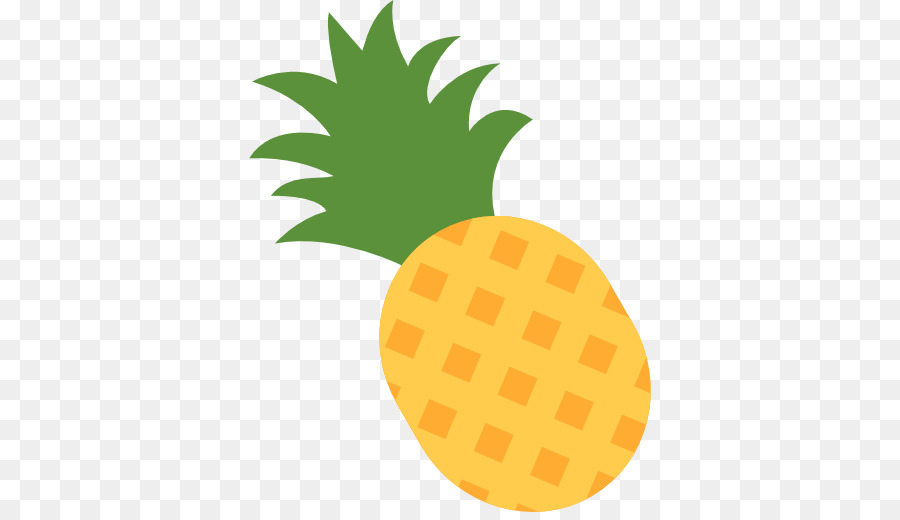 Clip art Emoji-Ananas Upside-down-Kuchen-Pizza - Emoji