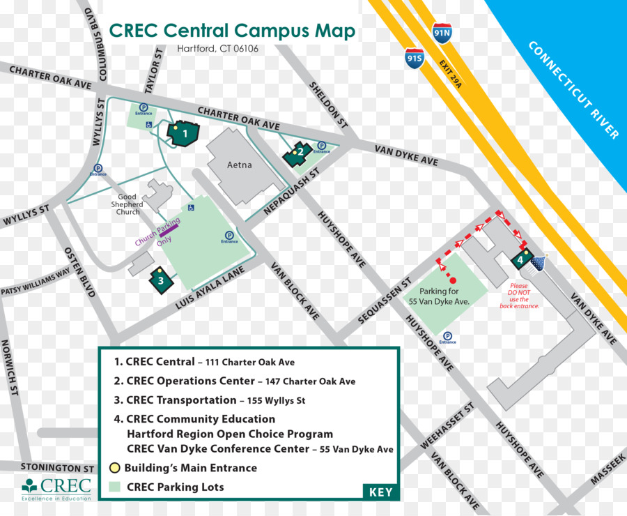CREC Fingerprinting C a R i Capitol Regione, il Consiglio Istruzione Scuola Charter Oak Avenue - google maps indicazioni stradali