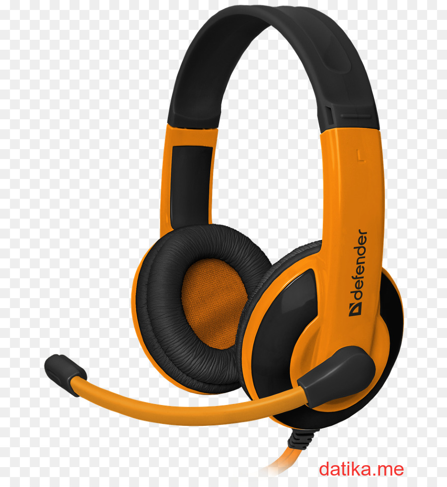 Mikrofon Defender Warhead G-120 Schwarz/Orange Gaming-Kopfhörer-Headset Kopfhörer - gaming headset, weiß orange