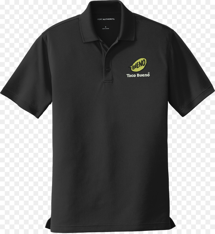 T-shirt Izod Polo-shirt Piqué-Qualität - schwarz mesh-knit