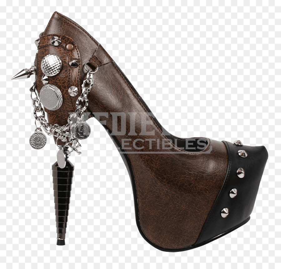Hochhackigen Schuh-Boot-Goth-Subkultur Stiletto heel - steampunk Mädchen Stiefel
