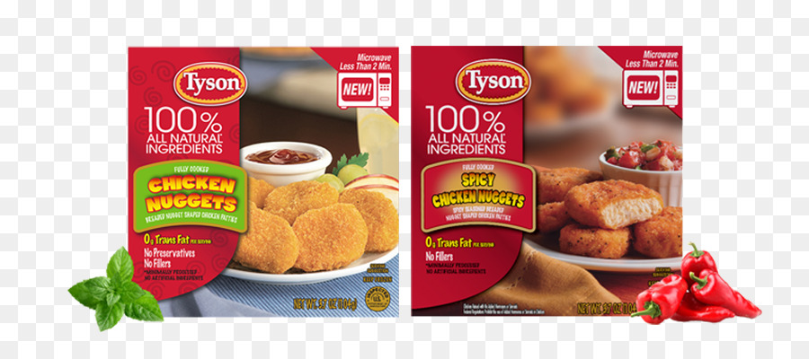 Natürliche Lebensmittel, Lebensmittel, Junk food Würze - Tyson Chicken Nuggets
