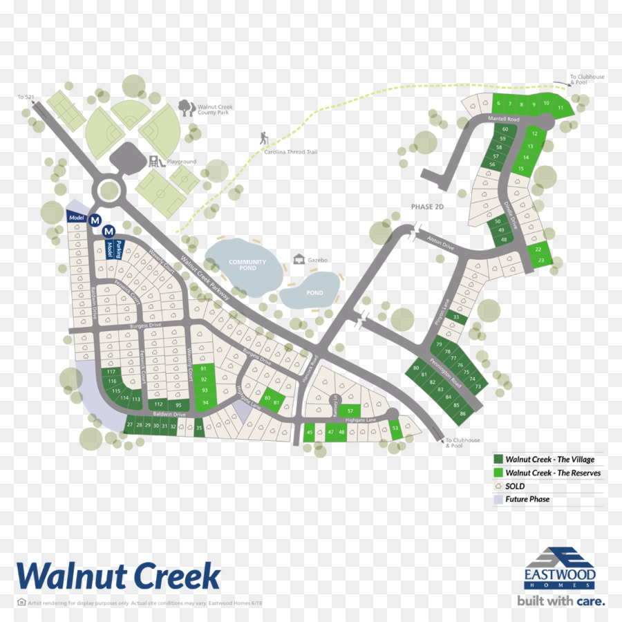 Piano, piano Casa di Design a pianta Aperta - walnut creek piscina comunità