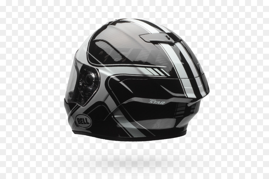 Motorrad-Helme Bell Sports Bell Race-Star Helm - bell schwarz und weiß