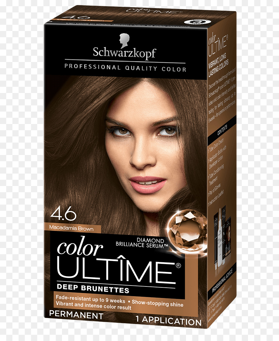 Haare färben Schwarzkopf Keratin Farbe-Anti-Age Menschliches Haar Farbe - Zimt-Haar-Farbe