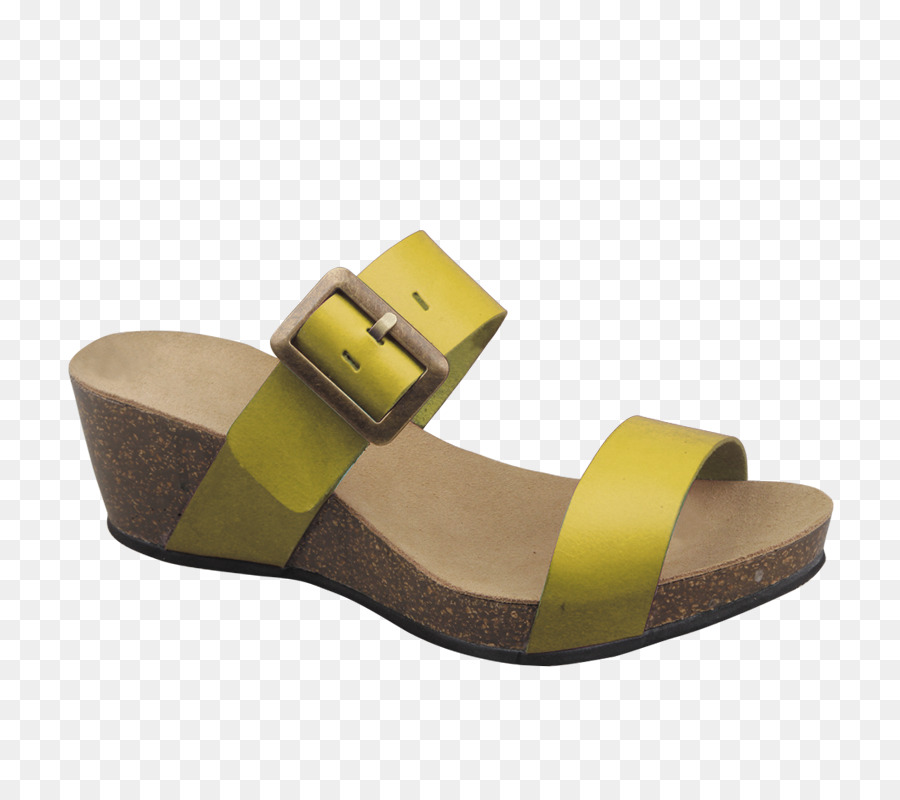 Produkt design Slide Sandale Schuh - komfortable Wohnung Schuhe für Frauen gelb