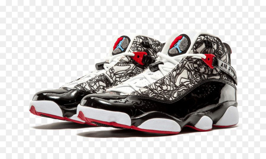 Giày thể thao Jordan 6 Vòng Men Giày Bóng giày - màu đỏ sẫm laser