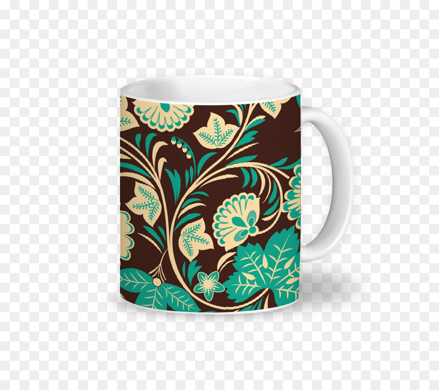 Kaffee-Tasse Visual arts Becher - zeitlose Blumen Tassen