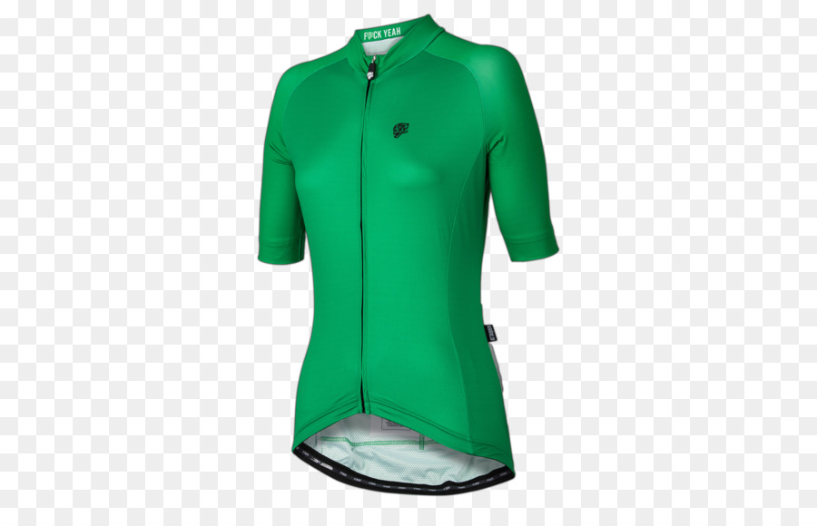 Maglia da ciclismo a Manica Abbigliamento Giacca - green lady day, cappotto