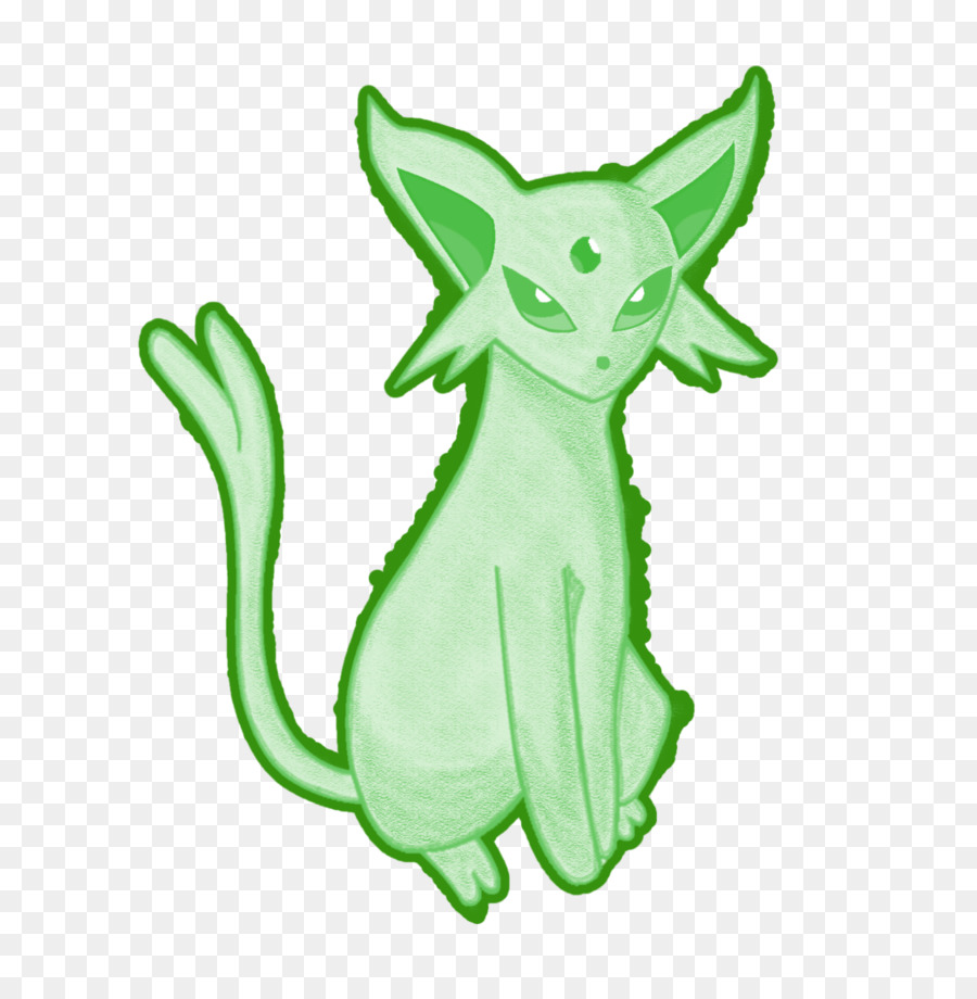 Clip-art-Leaf Illustration Pokémon Espeon - glänzende espeon