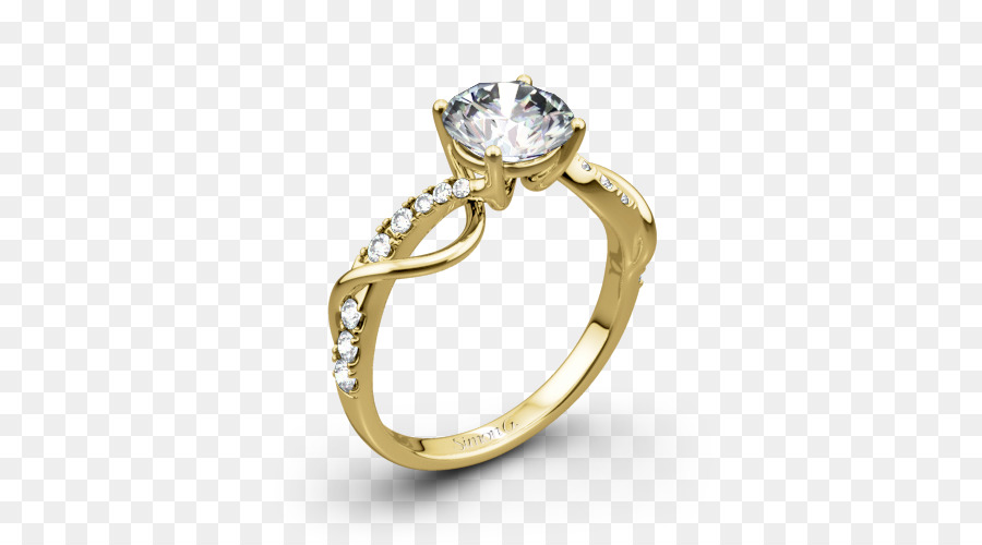 Gioielli anello di Fidanzamento anello di Nozze Solitario - criss cross orecchini