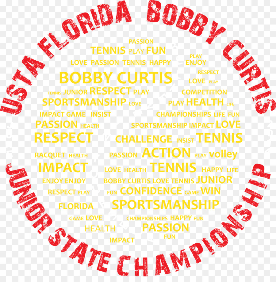 USTA Florida Tennis Marca Font Design - florida state campioni nazionali 2014