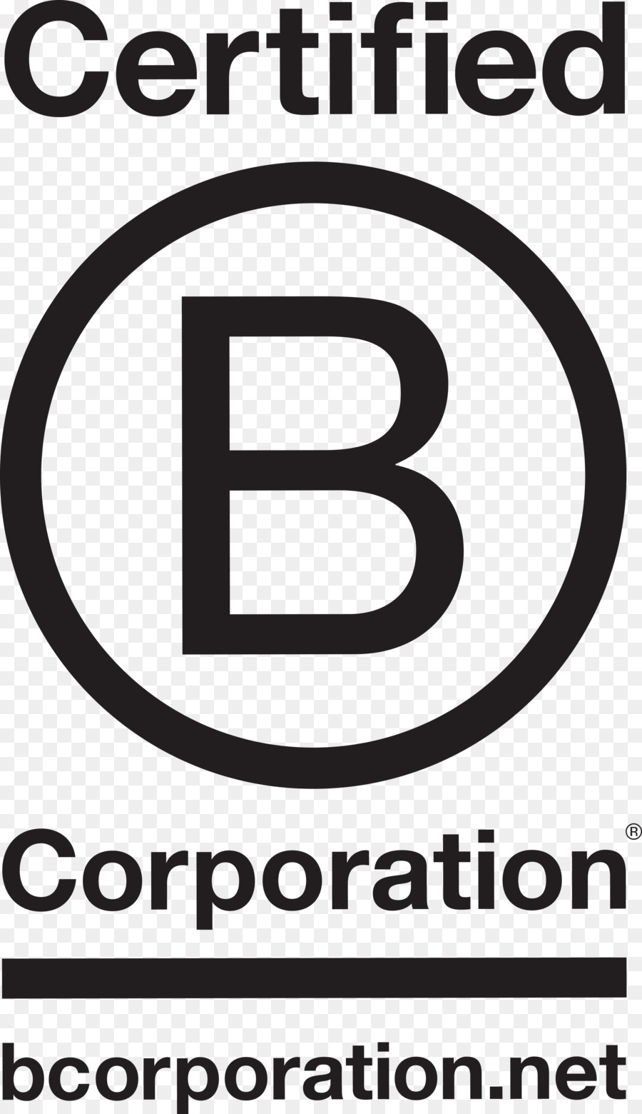 Logo B Corporation Benefit corporation-Zertifizierung - internationale Krankenwagen Spezifikationen